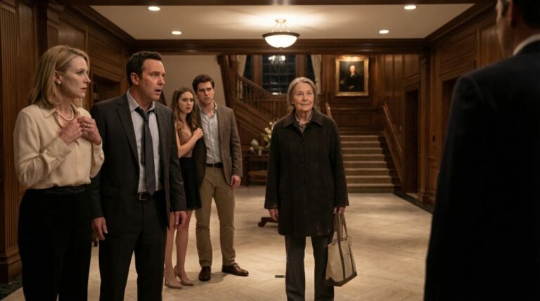 “Just be humble, Mom,” my son said on the way to dinner, never suspecting I earned more in a month than most men see in years. I smiled and played the part of a broken, penniless old woman—until the host looked at me and went silent. Then he muttered, “We should cancel this marriage.” My son thought it was about my poverty. He had no idea it was about what they knew about my past.“Just be humble, Mom,” my son said on the way to dinner, never suspecting I earned more in a month than most men see in years. I smiled and played the part of a broken, penniless old woman—until the host looked at me and went silent. Then he muttered, “We should cancel this marriage.” My son thought it was about my poverty. He had no idea it was about what they knew about my past.