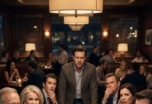 He swore it was “just a simple family dinner.” Then twelve of his relatives stormed in, ordering like it was a feast on my dime—until the bill slammed down: $1,000. My future mother-in-law leaned back, smiling sweetly. “My dear… cash or card?” The table went silent, all eyes on me. I smiled, reached into my purse… and pulled out the one thing they never expected. What happened next changed everything.