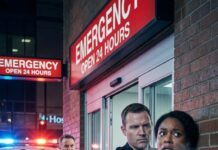 Outside the ER doors, Avery Collins whispered into her phone, “Jayla… if Mom gets worse, bring her in tonight.” Then a voice snapped behind her: “Hey! You don’t belong here.” Avery lifted her badge—“I’m an ER nurse.” The officer didn’t care. Metal, brick, and breathless seconds later, Avery gasped, “You’re hurting me!”—until the door exploded open and a man thundered, “GET YOUR HANDS OFF MY WIFE!” What happens next changes everything…