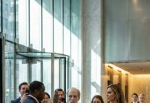 In the marble lobby of Cole Tower, Manhattan, a guard blocks me. “No vagrants upstairs,” he snaps, eyes on my torn shoes and frayed canvas bag. Phones rise. Laughter lands like stones. Vanessa Hart, the CEO, glides over. “You’re contaminating this building. Remove him—or I call the cops.” Kesha, a trembling intern, steps in. “He’s a human being, not trash.” Vanessa fires her on the spot. I whisper to Kesha, “Are you alright?” then make one call. When the Board Chair rushes down, pale, Vanessa finally reads my face. “And now,” I say softly, “let’s see who truly belongs on the 32nd floor…”