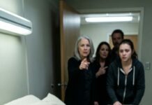 I woke up to the sound of an oxygen line and the cold emptiness beside me—my husband was dead. Before my stitches had even dried, his parents and relatives burst into the room. “Split the house. Split the car. Now,” they said angrily. “And you’re going to pay for the funeral!” I struggled to say, “I already paid for it… but you have no right to anything else.” First they slapped me, then they beat me with their fists until I passed out. But they don’t know this: the “poor wife who was only after money” they despise has a secret that could destroy their entire family. Tomorrow, their greed will have consequences.