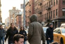 I was walking past a busy sidewalk when I heard a cough I hadn’t heard since childhood. I turned—and the homeless woman everyone was staring at was my mother. “Mom?” I whispered, my voice shaking. She looked down and said, “Your brother sold the house… he said you abandoned me.” My hands froze as strangers watched. Then my pregnant wife stepped forward and said, “Ethan, are you seriously walking away?” And in that moment, I realized this wasn’t just about shame—it was about who I really was.