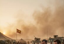 Caí de rodillas sobre la arena mientras todos apuntaban sus armas hacia mí. “¿La almirante es ella?”, susurró alguien. Apreté los dientes y miré al frente: “Si descubren quién soy en realidad, nadie saldrá vivo de aquí”. El viento arrastraba polvo, la bandera y secretos. Entonces oí la orden que lo cambiaría todo… y comprendí que mi enemigo más peligroso ya estaba a mi lado.