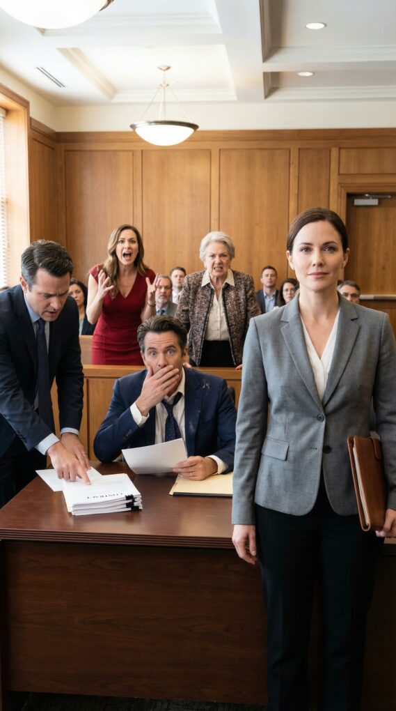 Three weeks ago, I signed away everything in my divorce—the house, the cars, even my husband’s precious real estate company. My lawyer whispered, “Diana, please don’t do this.” My mother-in-law smirked from the gallery while my husband leaned back and said, “Finally, she knows her place.” But exactly forty seconds after he signed the final page, his lawyer turned pale and whispered, “Vincent… you need to read page forty-seven.” That was the moment the courtroom went silent—and my husband realized he had just inherited $4.7 million in debt.