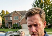 My brother called and asked, “Is your wife home?” I said, “Yeah… why?” Then he went quiet for a second and whispered, “You need to stay calm. I just drove by and saw her kissing another man… in your car.” My whole body went numb. I thought the betrayal was bad enough—until I got home, looked in the back seat, and found something that proved this wasn’t the first time.