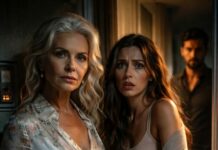 Fingí quedarme sin casa y le supliqué a mi hija: “Me van a desalojar… no tengo a dónde ir”. Ni se inmutó: “Vete a un refugio. Aquí no hay espacio”. Una semana después, me vio en el balcón del dúplex pegado al suyo. Se quedó helada. “¿Qué hiciste, mamá?”, susurró. Yo sonreí… porque aún no sabía lo peor: lo que escondí dentro de su pared.