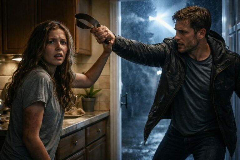 Every night, I counted the bruises like they were part of my bedtime routine. “Please, Mom… I didn’t do anything,” I whispered, but her eyes were colder than the belt in her hand. Then one stormy evening, someone knocked on our door. A stranger stepped inside, looked straight at me, and said, “I finally found you.” That was the moment everything I knew began to break apart.