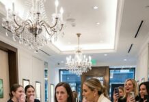 “Get out of this store right now!” my own manager screamed as she shoved me toward the door while customers laughed and filmed with their phones. “You can’t afford anything here,” someone sneered. My back hit the wall and security reached for my arms. I tried to speak but no one listened. Then the private elevator opened and my husband stepped out. “What’s going on here?” he said coldly. That’s when everyone realized the woman they humiliated… owned the entire store.