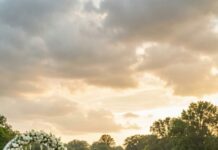 “They sat me by the trash in the rain like I didn’t belong,” my mother hissed, “We’ll bring you leftovers,” and my sister smiled before pouring wine down my dress. I stood there shaking, humiliated, while they laughed—until the ballroom fell silent. Then my husband walked in, and my sister’s face went white. They thought he was just a farmhand. They had no idea they had just humiliated the one man they were desperate to impress.