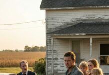 I used to believe money could buy anything—until the night my father, Harold, roared, “A poor farm girl pregnant with twins? Are you insane?” Amy trembled in my grip as he slammed an envelope of cash into her face. “Take it and disappear, you lowlife!” I stepped in front of her, my blood boiling. “You’re insulting the mother of your two grandchildren.” A slap—then the mansion gates crashed shut behind me. Three years later, he came to mock my “failure”… but what he saw left him frozen. I only whispered, “Dad… still want to come in?”