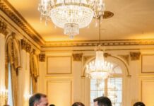 On my wedding day, my father was stunned when he saw the bruises on my face. “My dear daughter… who did this to you?” he asked, his voice trembling. My fiancé just laughed. “Just teaching her a lesson in our family.” The atmosphere froze. Then my father turned back, cold as steel. “This wedding is over,” and so is your family.