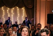 At our anniversary party, my idiot husband slapped me over the cake, shouting, “You cut it without asking your MIL!” Then my MIL demanded, “Divorce him immediately and get her out of your life.” That was the moment I fought back, revealed their illegal secret, and sent them both to prison for 8 years.