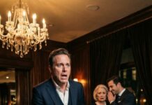 I spent my whole life building an empire, trusting that blood would always be stronger than greed—until I heard my brother whisper, “When he’s gone, it’s all mine.” The glass slipped from my hand and exploded against the floor. I couldn’t breathe. Then I saw our mother’s face—drained, horrified, guilty. She already knew. And in that crushing silence, I realized the unthinkable: she was about to choose between her own sons.