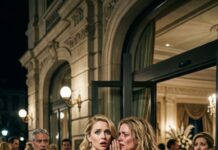 “All my life, I thought I was the only daughter my parents wanted – until a woman with an identical face grabbed my wrist and whispered, ‘Ask your father what he did to me at the church gate.’ In an instant, my perfect life shattered. I wasn’t seeing a stranger. I was seeing the sister my family had buried in silence thirty years ago… and she had returned to reality.”