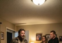 “Dad… please, take me home,” my daughter sobbed over the phone, her voice trembling so much it barely sounded like her own. When I arrived, what chilled me to the bone was that her mother was helping the bad guys harm her. They thought I would stay silent, leave peacefully, and pretend nothing happened. They were wrong…