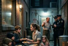 “I only meant to sneak them four plates of leftovers—just enough to stop the shaking in their hands. ‘Please, ma’am… we’re so hungry,’ the smallest whispered. Years later, when black cars pulled up and four powerful strangers stepped out, one of them looked at me and said, ‘You saved us when the world turned away. Now it’s our turn.’ I thought I was serving dinner that night—I had no idea I was feeding destiny.”