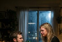 The day he lost his legs in the accident, the whole neighborhood looked at him like he was a full stop—an ending. I told myself not to stare, not to pity. But that night, a piano melody spilled from his dark room and pinned me outside his door. Inside, on the table: an old ring… and a photograph torn clean in half. He didn’t look up, just said, “I never lost.” My throat went dry. “Then why hide?” He finally met my eyes. “Because she’s not gone.” And the missing half of the photo—was in my pocket.