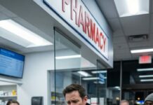 I clutched Liam against my chest as his wheezing turned into a terrifying rattle. At the pharmacy counter, I pushed crumpled bills forward—still short. The cashier sneered, “This isn’t a charity. Next!” My stomach dropped. “Please… just tonight. I’ll pay tomorrow.” Liam gasped, eyes wide. Then a man behind me stepped up. “Add her son’s inhaler to my bill,” he said. I froze—until he whispered something that made my blood run cold: “You saved me first… in Brooklyn.” But how did he remember my words? And what else does he know?