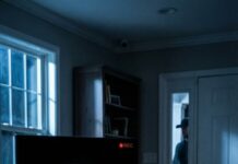 I drained every last penny of my savings to buy my “fresh start.” Two weeks in, the house finally felt like mine—until my phone rang at 1:13 a.m. A man’s voice whispered, almost amused: “I’m the previous owner. You forgot to remove the hidden camera… in the living room.” My stomach dropped. “Hidden… where?” He chuckled. “You’ve been sitting right in front of it.” Then the line went dead— and the living-room TV turned on by itself.