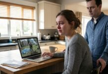 I expected to find stolen tools, maybe a stranger sneaking around the dacha. Instead, I found my mother-in-law on the recording—alone, digging, dragging, whispering words I couldn’t understand. “She said she was pulling weeds,” I told my husband, my voice breaking. “But that’s not what I saw.” He went silent after watching the first minute. And when the screen suddenly glitched at the worst possible moment, I realized the truth might be even more terrifying than the footage showed.