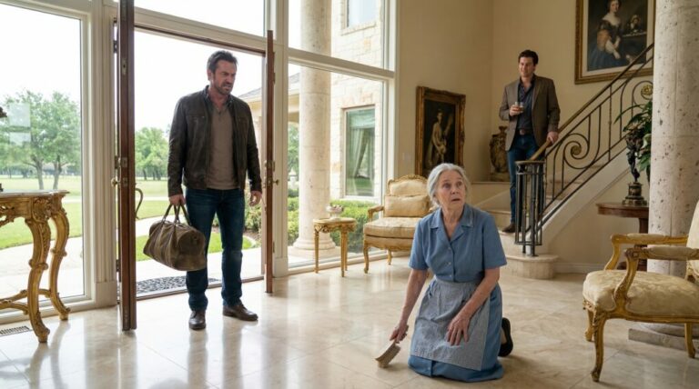 I came home expecting gratitude, not horror. The moment I stepped into the $1.5 million house I paid for, my mother lowered her eyes and whispered, “Sir, do you need anything cleaned?” My blood froze. My brother walked in like he owned the place and smirked, “You should’ve stayed gone.” That was the second I realized this wasn’t family drama anymore—it was war.