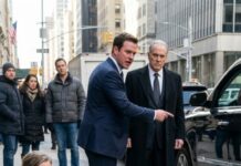 The moment his polished shoe slammed into my toolbox, everything inside me shattered. “You’re trash,” the driver sneered as I hit the sidewalk, my hands scraping against the concrete. I whispered, “Please… that’s all we have,” while my mother coughed behind me. Then a cold voice cut through the street: “Ethan… do you remember who pulled you off these streets?” In that second, I realized the man who watched silently might change everything.