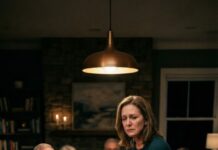 My daughter-in-law smiled sweetly and said, “I only ordered for family,” as she handed out sizzling steaks to everyone at the table—everyone except me. I turned to my son, waiting for him to speak up. He wouldn’t meet my eyes. He just kept eating. The room buzzed with awkward silence… and something in me finally snapped. I pushed back my chair, stood up, and said, “Alright—then let’s talk about what family really means.”