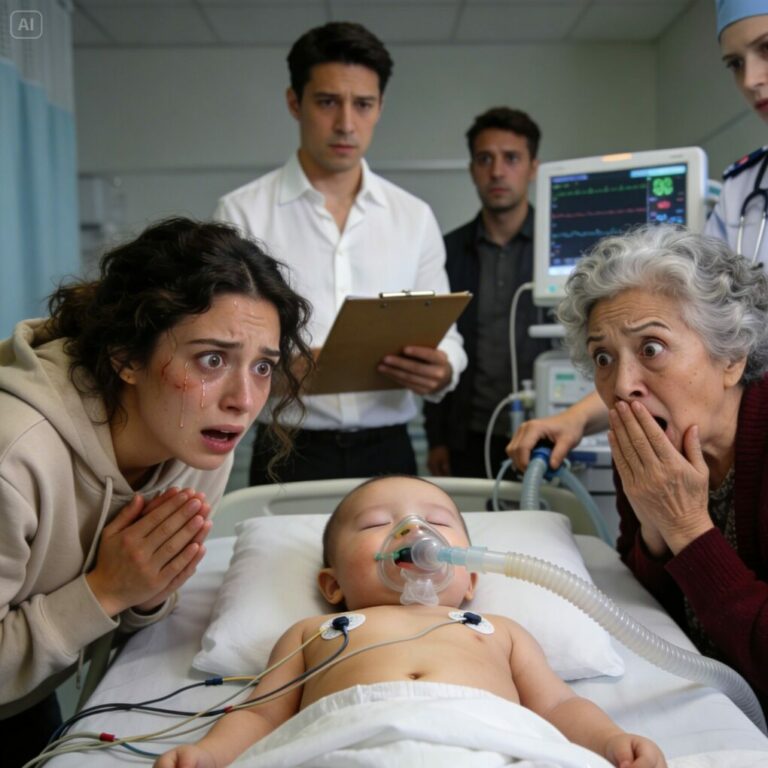 My husband’s mom said I was “spoiling” our one-year-old, so she decided to “teach” her a lesson in the middle of the night. But after one hit, my baby started seizing and foaming at the mouth, and the ER turned into a nightmare. The moment the doctor spoke, the room froze—and the grandmother who swore she’d done nothing finally realized she couldn’t talk her way out of this.