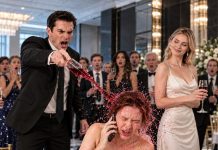 At the gala celebrating his promotion, my husband splashed champagne in my face. “You pathetic hick!” he snarled before parading his mistress in front of every guest. I made a single phone call. “Fire the director. Immediately.”